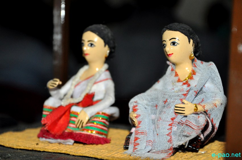 Konthoujam  Maikel (Michael) Meetei's 1st Solo Exhibition  at Nupilal Memorial complex, Imphal :: 29 - 30 July 2013