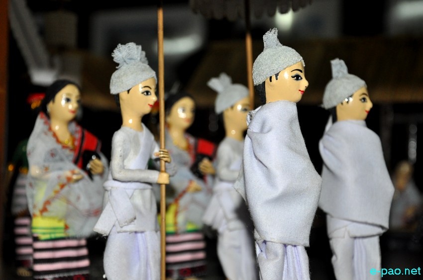 Konthoujam  Maikel (Michael) Meetei's 1st Solo Exhibition  at Nupilal Memorial complex, Imphal :: 29 - 30 July 2013