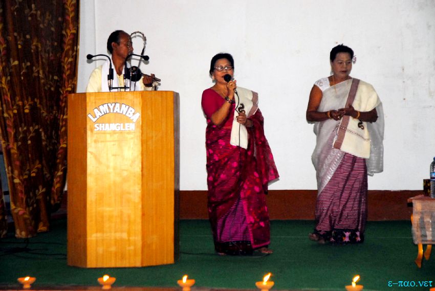 27th Foundation day of Panthoibi Cultural Research Centre for Performing Arts 2013 at Lamyangba Shanglen :: Oct 2013