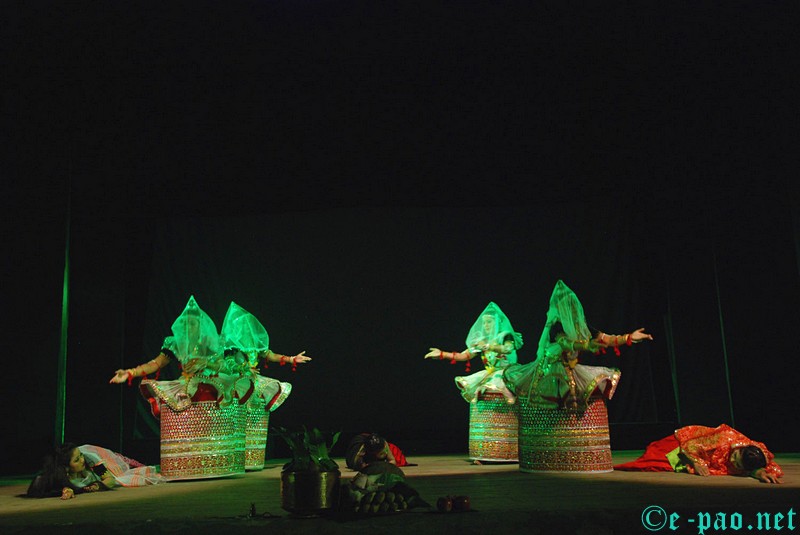 'Wakollo' (a ballet) where the hillslope touches the valley staged at Rup Mahal Theatre