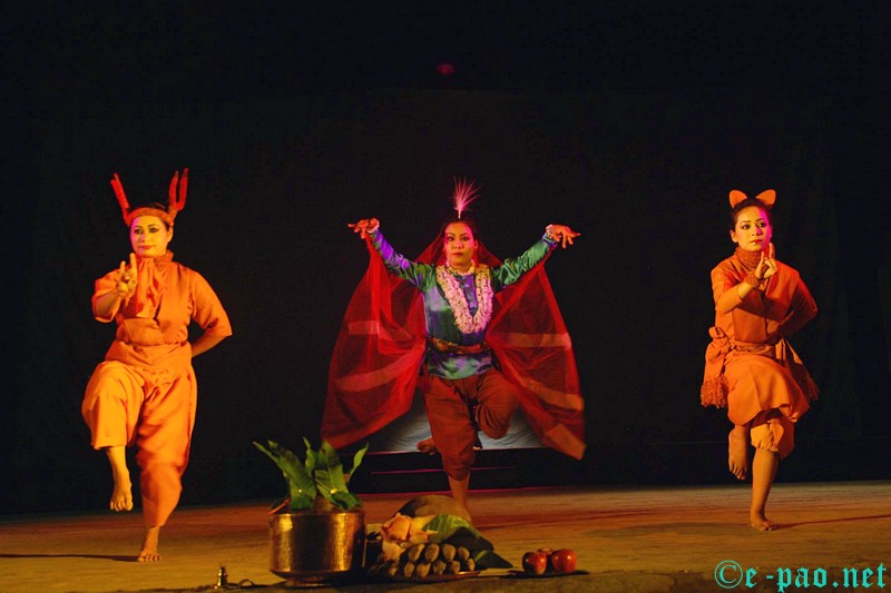 'Wakollo' (a ballet) where the hillslope touches the valley staged at Rup Mahal Theatre