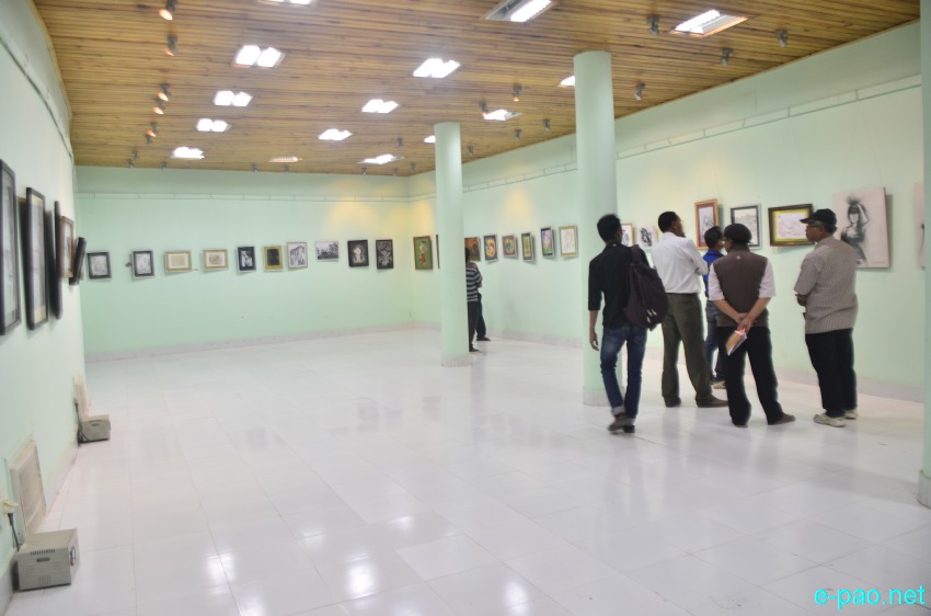5th Drawing Exhibition at Manipur State Art Gallery, Palace Compound, Imphal  :: April 10 2014