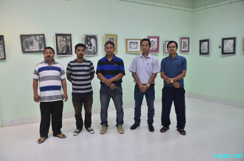 5th Drawing Exhibition at Manipur State Art Gallery, Palace Compound, Imphal  :: April 10 2014