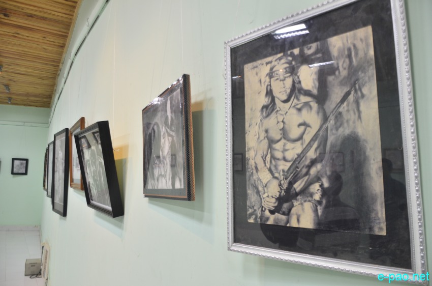 5th Drawing Exhibition at Manipur State Art Gallery, Palace Compound, Imphal  :: April 10 2014