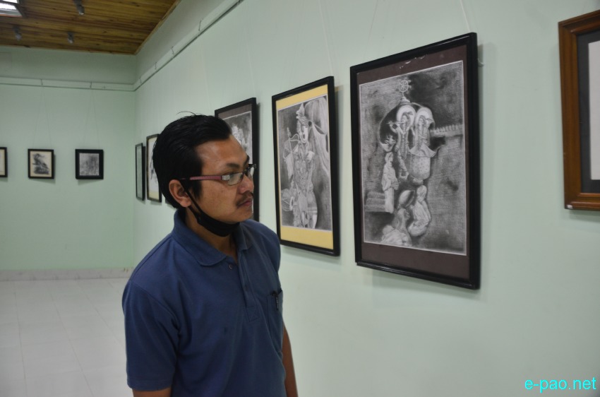 5th Drawing Exhibition at Manipur State Art Gallery, Palace Compound, Imphal  :: April 10 2014