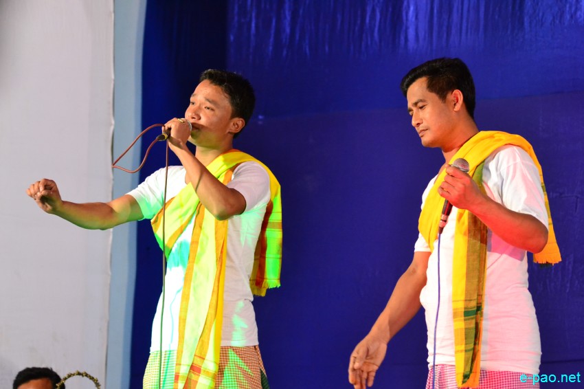 Khullang Eshei by Lourembam Bedapati & party : 'Festival of Folk songs of Manipur' at Lamyanba Shanglen, Imphal :: 10 Feb 2014