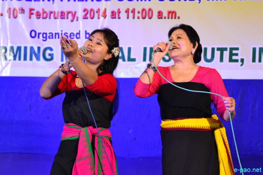 Khullang Eshei by Lourembam Bedapati & party : 'Festival of Folk songs of Manipur' at Lamyanba Shanglen, Imphal :: 10 Feb 2014