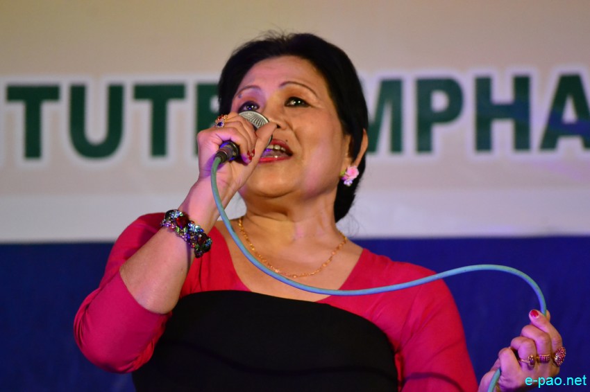 Khullang Eshei by Lourembam Bedapati & party : 'Festival of Folk songs of Manipur' at Lamyanba Shanglen, Imphal :: 10 Feb 2014