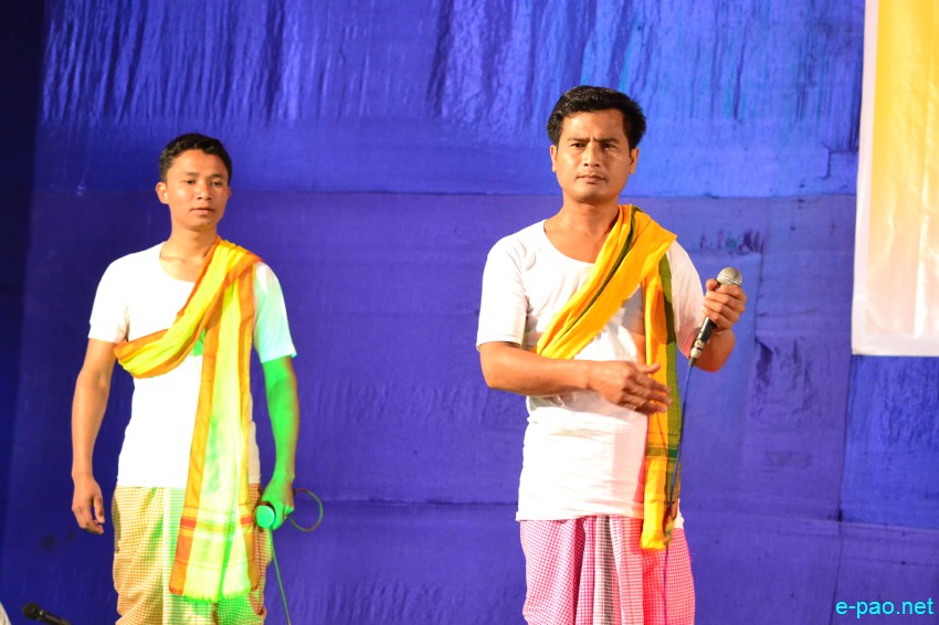 Khullang Eshei by Lourembam Bedapati & party : 'Festival of Folk songs of Manipur' at Lamyanba Shanglen, Imphal :: 10 Feb 2014