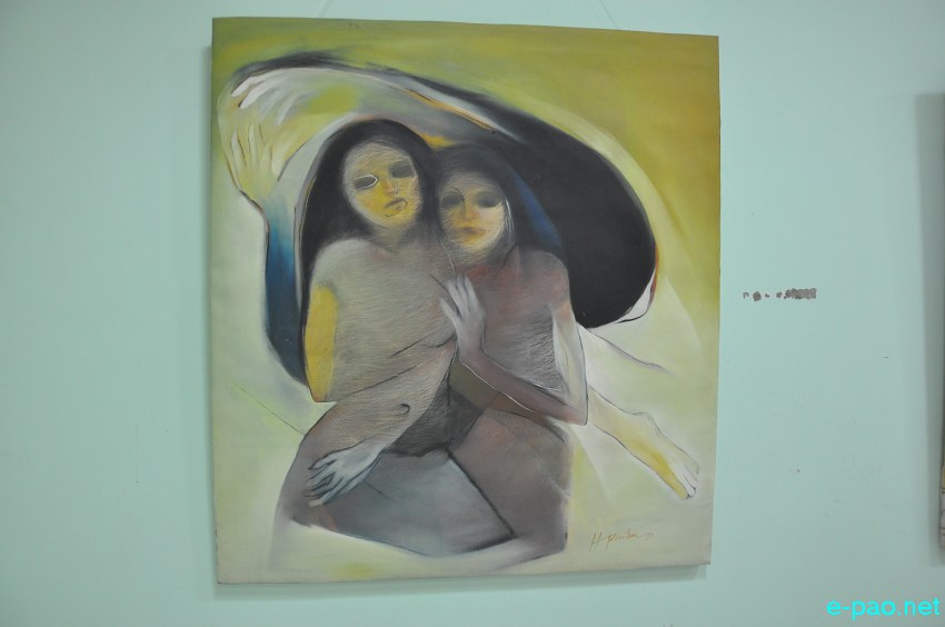 'MAYOL' an art exhibition  by group of artists at Manipur State Art Gallery ::  4th January 2014