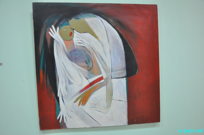 'MAYOL' an art exhibition  by group of artists at Manipur State Art Gallery ::  4th January 2014