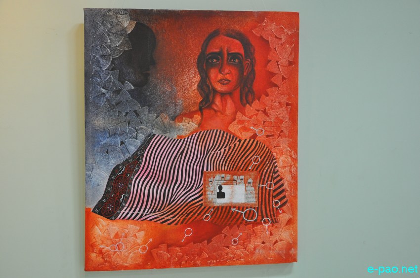'MAYOL' an art exhibition  by group of artists at Manipur State Art Gallery ::  4th January 2014