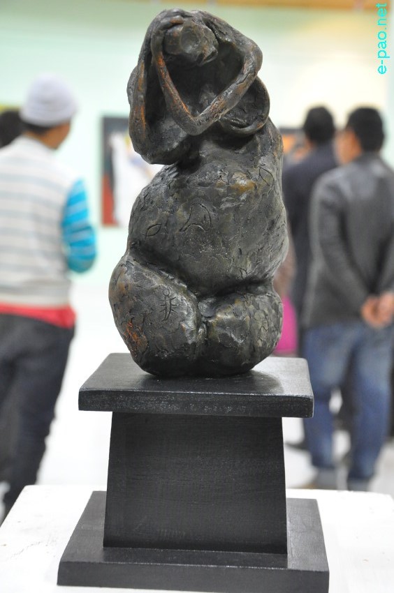 'MAYOL' an art exhibition  by group of artists at Manipur State Art Gallery ::  4th January 2014