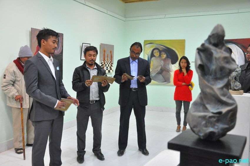 'MAYOL' an art exhibition  by group of artists at Manipur State Art Gallery ::  4th January 2014