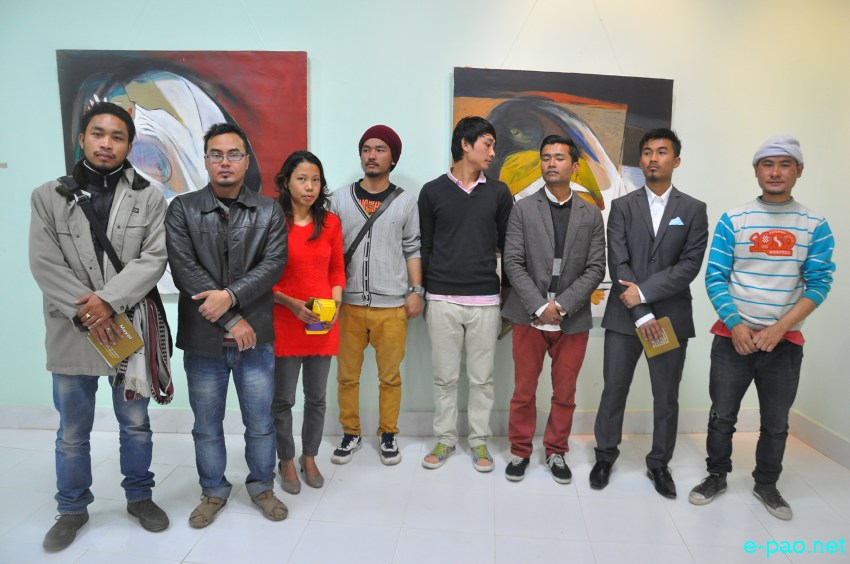 'MAYOL' an art exhibition  by group of artists at Manipur State Art Gallery ::  4th January 2014