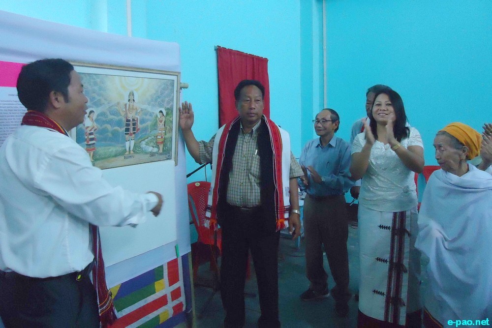 Painting Exhibition on occasion of first Death Anniversary of Late Pou Poujairung Thaimei :: 19 April  2014