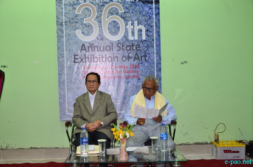 36th Annual State Exhibition of Arts at Manipur State Arts  Gallery, Palace Compound :: 8 - 12 May 2015