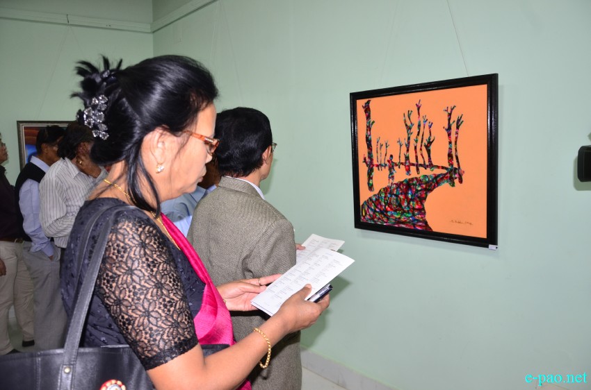 36th Annual State Exhibition of Arts at Manipur State Arts  Gallery, Palace Compound :: 8 - 12 May 2015