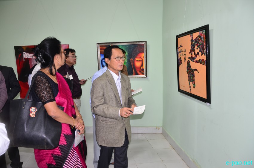 36th Annual State Exhibition of Arts at Manipur State Arts  Gallery, Palace Compound :: 8 - 12 May 2015