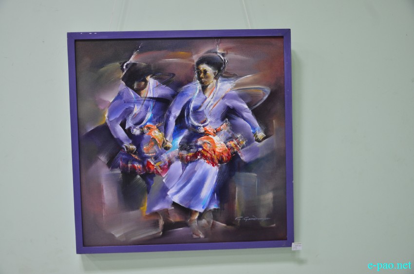 36th Annual State Exhibition of Arts at Manipur State Arts  Gallery, Palace Compound :: 8 - 12 May 2015