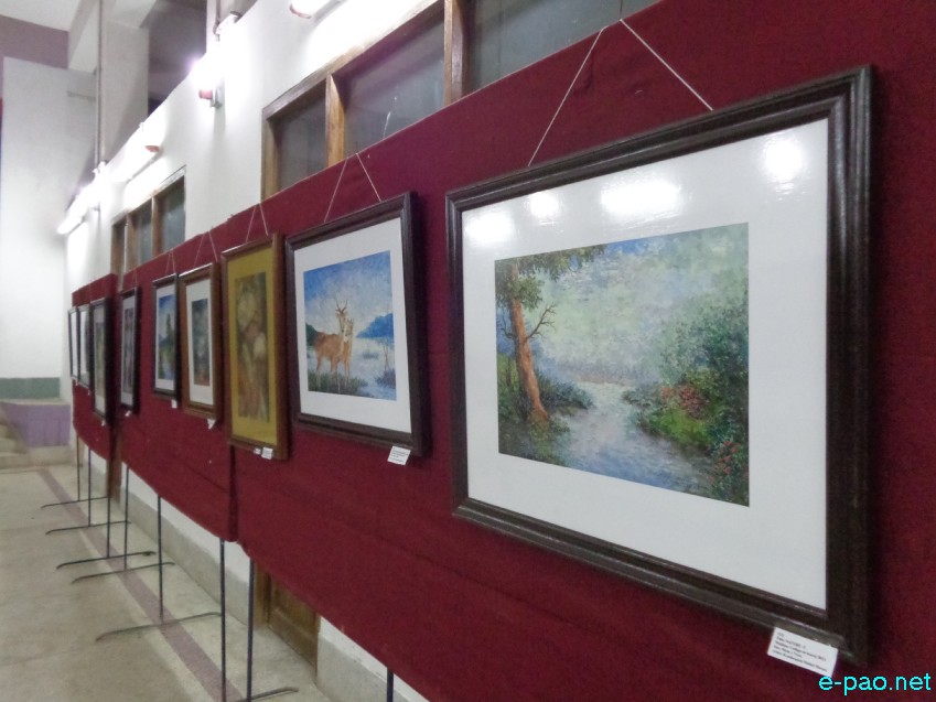 Konthoujam Maikel Meetei's Painting : Konthoujam Maikel Meetei is an award winning Painter :: 2015