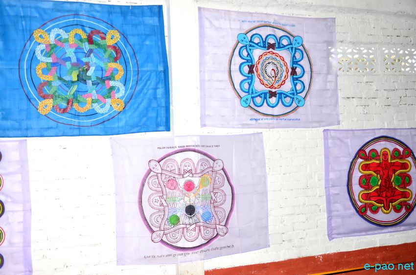 'Malem Paphal Art Exhibition Manipur' at Iboyaima Shumang Leela Shanglen, Imphal :: May 27 2015