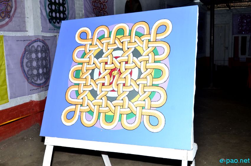'Malem Paphal Art Exhibition Manipur' at Iboyaima Shumang Leela Shanglen, Imphal :: May 27 2015