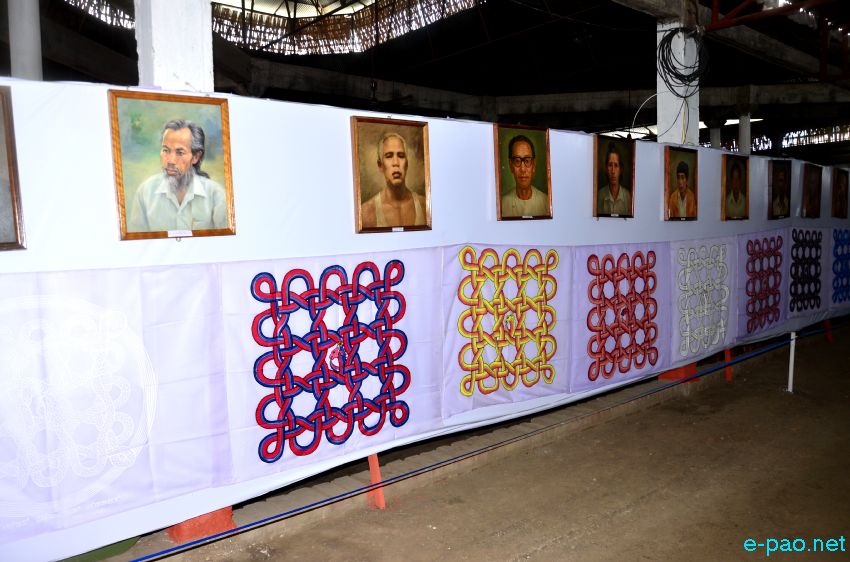 'Malem Paphal Art Exhibition Manipur' at Iboyaima Shumang Leela Shanglen, Imphal :: May 27 2015