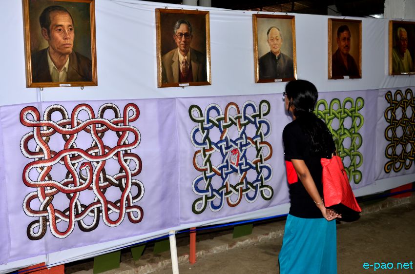 'Malem Paphal Art Exhibition Manipur' at Iboyaima Shumang Leela Shanglen, Imphal :: May 27 2015