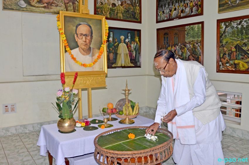 91st birth anniversary of RKCS in the field of painting, observed at Keishamthong :: 13th October 2015