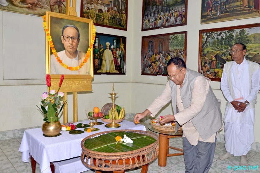 91st birth anniversary of RKCS in the field of painting, observed at Keishamthong :: 13th October 2015