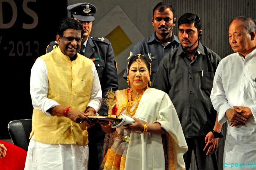 Manipur State Kala Akademi Award Presentation Ceremony for year 2013 at MCA, Palace Compound :: 9th March 2016