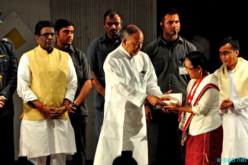Manipur State Kala Akademi Award Presentation Ceremony for year 2013 at MCA, Palace Compound :: 9th March 2016