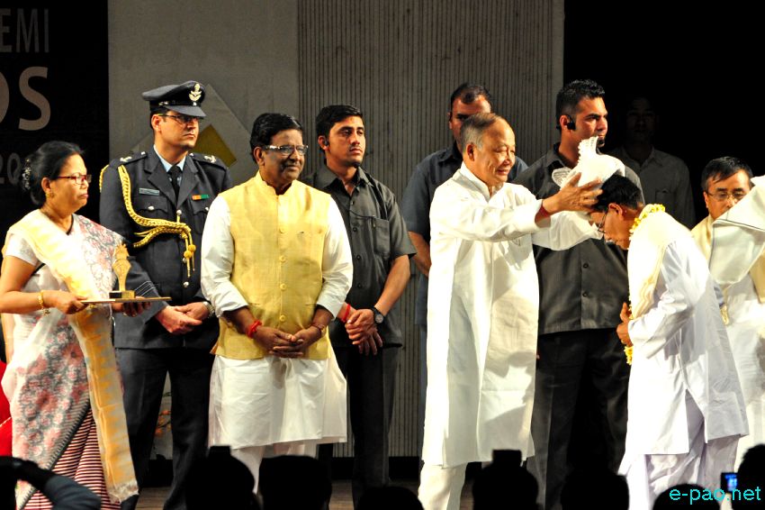 Manipur State Kala Akademi Award Presentation Ceremony for year 2013 at MCA, Palace Compound :: 9th March 2016