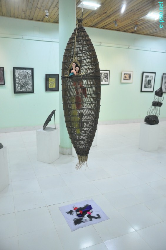37th Annual State Exhibition of Arts at Manipur State Art Gallery, Imphal :: 26th April 2016