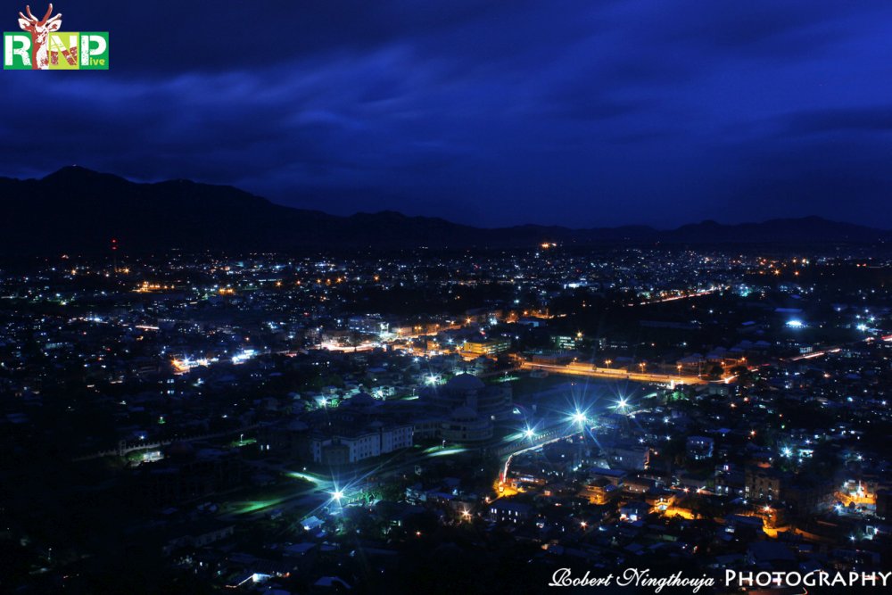 Imphal City Nightscape  :: Featured Photos from RNPlive - Gateway to explore Manipur  by Robert Ningthouja