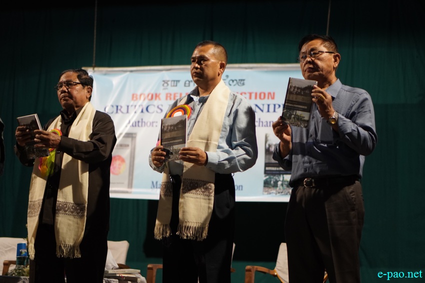 Book Release Function 'Critics forum Manipur', Author:  Nongthombam Prechand at MDU (Manipur Dramatic Union) :: 14 March 2021