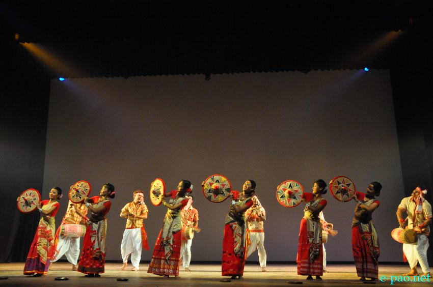 Closing ceremony of 3-day Folk Dance and Music Festival at Maharaja Chandrakirti Auditorium (MCA) :: November 17 2013