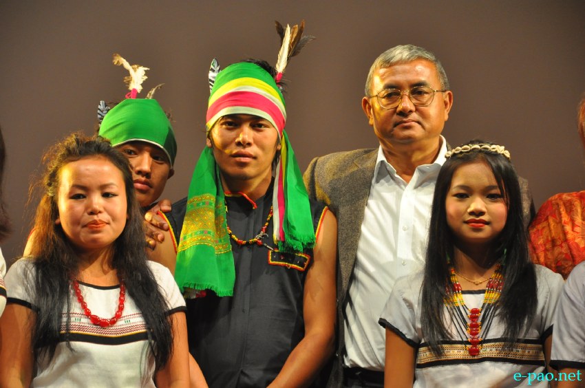 Closing ceremony of 3-day Folk Dance and Music Festival at Maharaja Chandrakirti Auditorium (MCA) :: November 17 2013