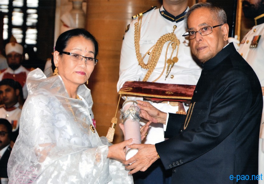 Elam Indira Devi (Padmashree Awardee in the field of Dance )