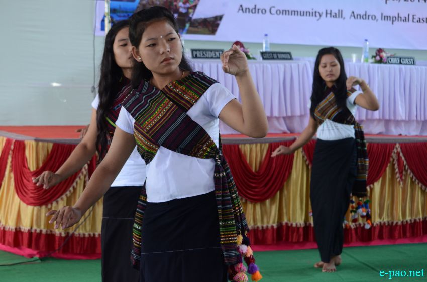 Cultural Programme at World Tourism Day  at Andro Community Hall :: 27th September 2014