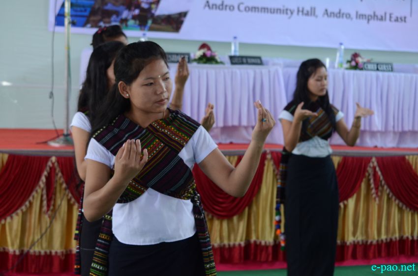 Cultural Programme at World Tourism Day  at Andro Community Hall :: 27th September 2014