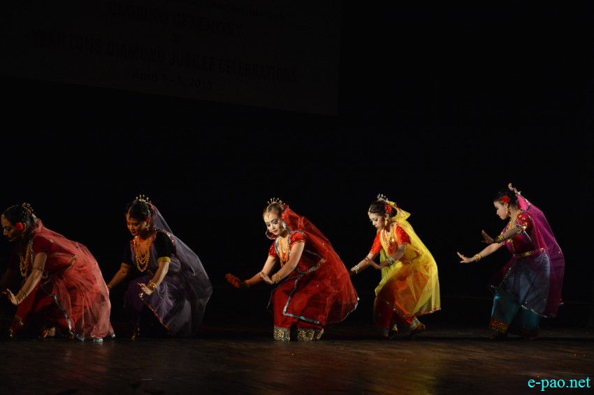 Diamond Jubilee Celebrations of Jawaharlal Nehru Manipur Dance Academy, Imphal :: 1 April 2015