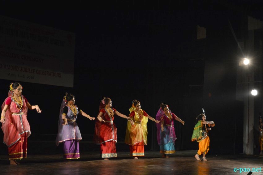 Diamond Jubilee Celebrations of Jawaharlal Nehru Manipur Dance Academy, Imphal :: 1 April 2015