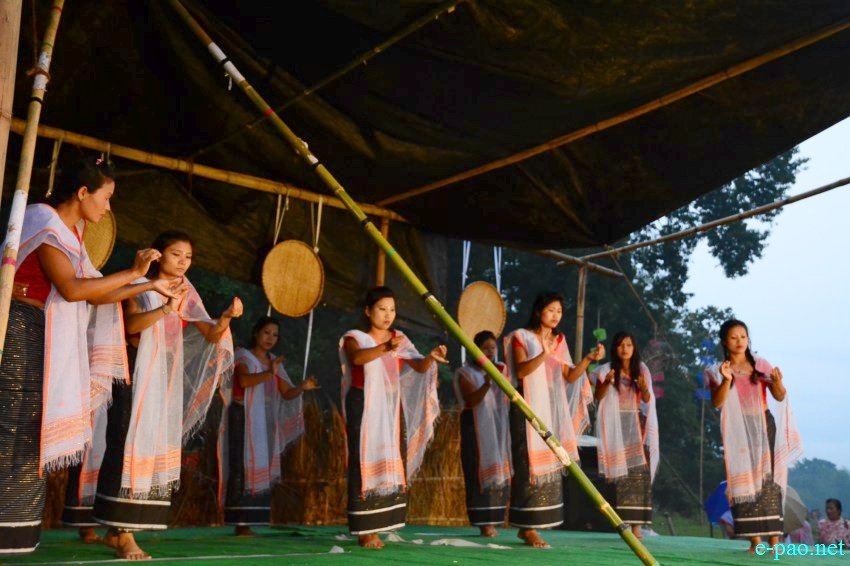 Phayeng cultural dance at 'Where have the flowers gone?' at Konsang Lampak :: 2nd May 2016