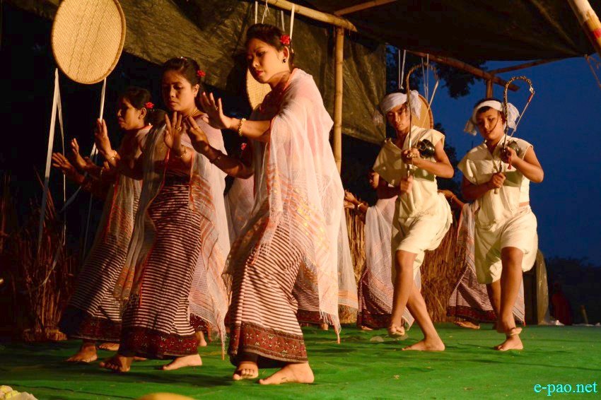 Phayeng cultural dance at 'Where have the flowers gone?' at Konsang Lampak :: 2nd May 2016