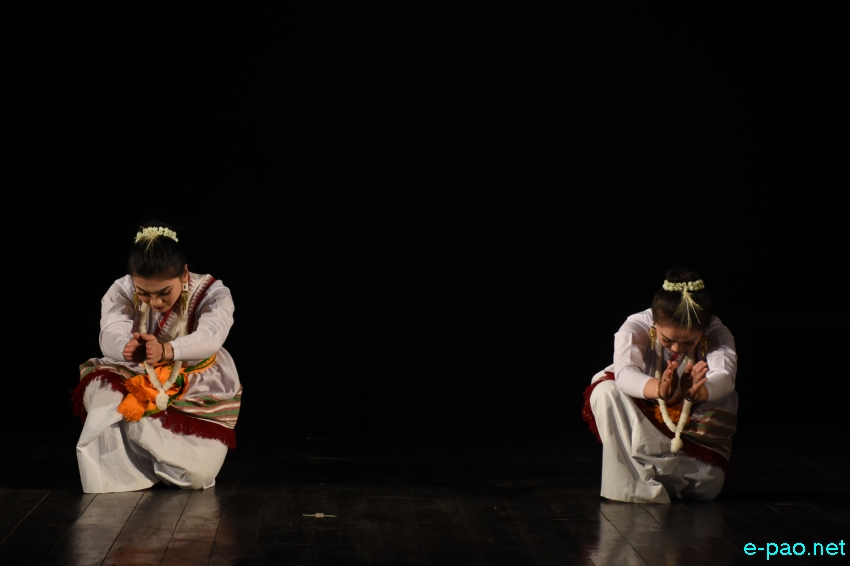 Maibi Jagoi performed at JN Dance Academy , Imphal :: 26th December 2019