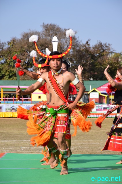Folk Dance Competition : 70th Indian Republic Day celebration at Imphal :: January 27 2019