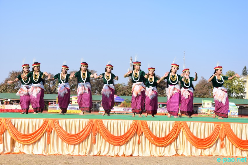 Folk Dance Competition : 70th Indian Republic Day celebration at Imphal :: January 27 2019