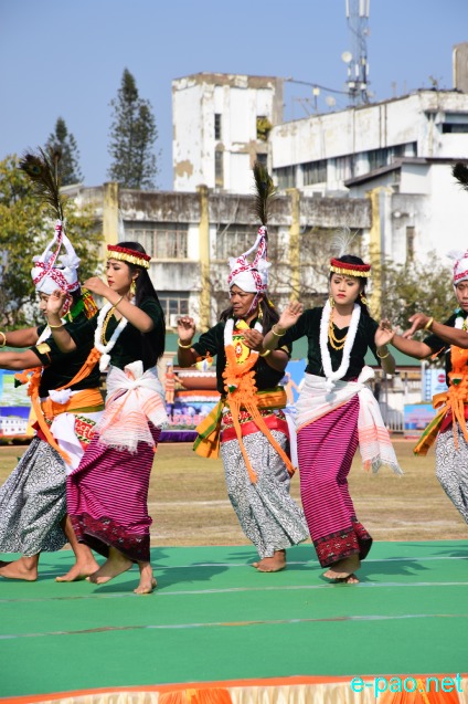 Folk Dance Competition : 70th Indian Republic Day celebration at Imphal :: January 27 2019